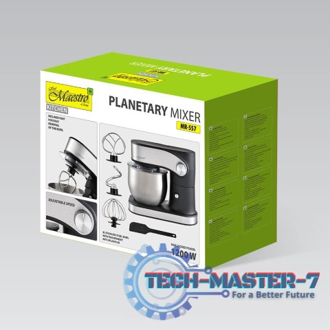 Robot planetarny z misą 3l, 1200W MR-557 Robot planetarny z misą 3l, 1200W MR-557