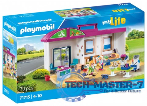 Zestaw z figurkami My Life 71715 Przenośna klinika dla zwierząt