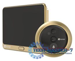 Bezprzewodowy dzwonek do drzwi z wizjerem DP2C (Golden)