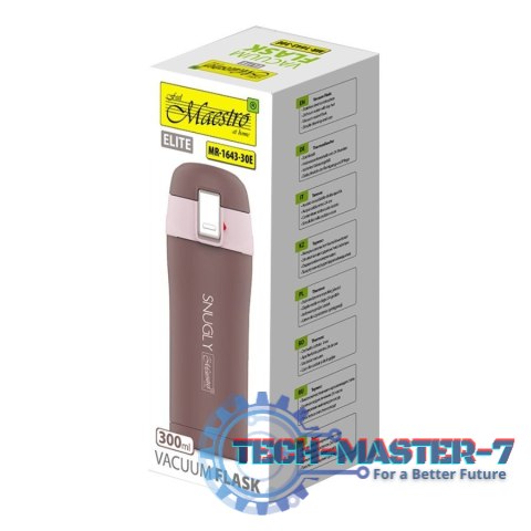 Kubek termiczny 300 ml Snugly MR-1643-30E Brązowy Kubek termiczny 300 ml Snugly MR-1643-30E Brązowy