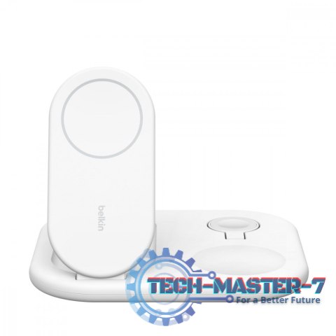 Magnetyczna podstawka ładująca BOOSTCHARGE 3w1 Qi2 15W biała składana Magnetyczna podstawka ładująca BOOSTCHARGE 3w1 Qi2 15W biała składana