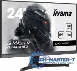 Monitor 23,8 cala G2445HSU-B2 IPS, FHD, 100Hz, 1ms, 2xUSB, 300cd