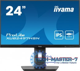 Monitor 24 cale XUB2497HSN-B2 IPS, USB-C Dock, HDMI, DP, 300cd, Pivot, HAS /5y/