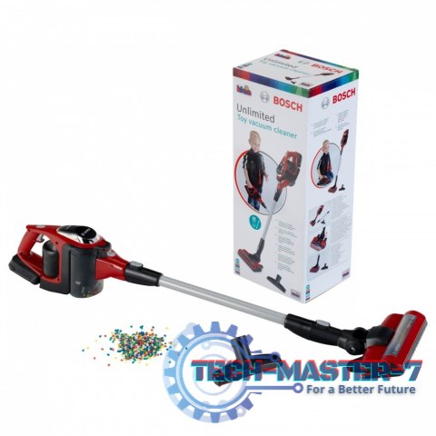 Odkurzacz Bosch Unlimited czerwony
