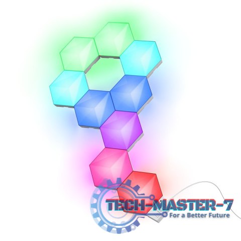 Panel oświetleniowy GXT902 VYBZ RGB HEXAGON Panel oświetleniowy GXT902 VYBZ RGB HEXAGON