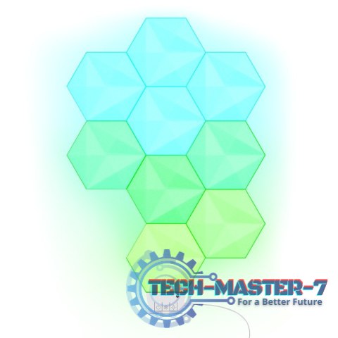 Panel oświetleniowy GXT902 VYBZ RGB HEXAGON Panel oświetleniowy GXT902 VYBZ RGB HEXAGON