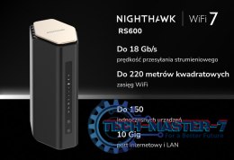 Router WiFi 7 BE18000 RS600