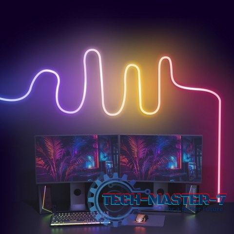 Taśma świetlna GXT904 VYBZ RGBIC LED NEON LIGHT 5m Taśma świetlna GXT904 VYBZ RGBIC LED NEON LIGHT 5m