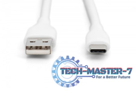 Kabel zasilający silikonowy USB-A - USB-C, USB 2.0 60W, 1m Biały Kabel zasilający silikonowy USB-A - USB-C, USB 2.0 60W, 1m Biały