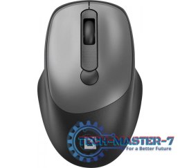 Mysz bezprzewodowa silent click FEAM MM-296 RF 1600 DPI Szara