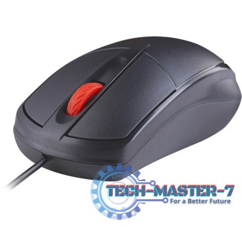 Mysz przewodowa silent click ICON MB-057 1000 DPI Czarna Mysz przewodowa silent click ICON MB-057 1000 DPI Czarna
