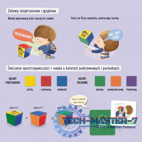 Gra Feluś i Gucio grają w kolory Gra Feluś i Gucio grają w kolory