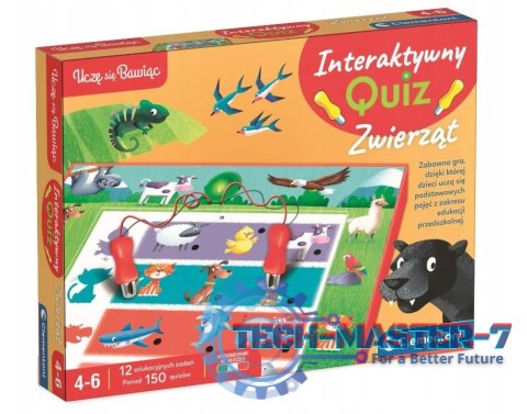 Gra Interaktywny Quiz Zwierzęta