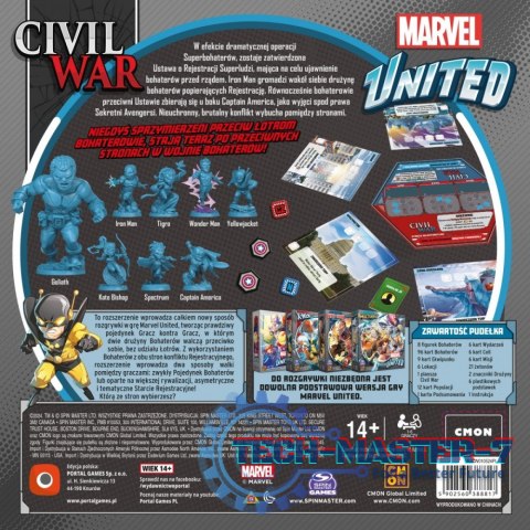 Gra Marvel United: Civil War (PL) Gra Marvel United: Civil War (PL)