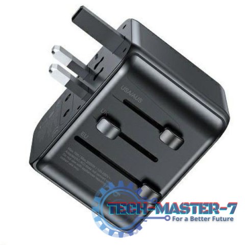 Ładowarka podróżna 4w1 GaN 35W US/AU/EU/UK C-39 2xUSB +3xUSB-C Ładowarka podróżna 4w1 GaN 35W US/AU/EU/UK C-39 2xUSB +3xUSB-C