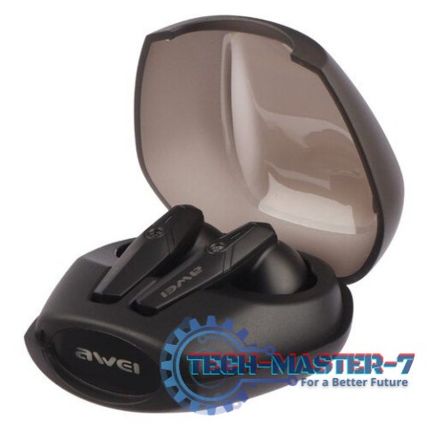 Słuchawki Bluetooth 5.3 T25 TWS Czarne Słuchawki Bluetooth 5.3 T25 TWS Czarne