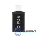 Adapter USB-A 3.1 (F)-USB-C 3.1 (M) AK-80
