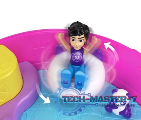 Figurki Polly Pocket Bubble Tea Panda zestaw kompaktowy Figurki Polly Pocket Bubble Tea Panda zestaw kompaktowy