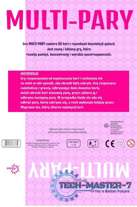 Gra Multi Pary - Konstelacje gwiazd Gra Multi Pary - Konstelacje gwiazd