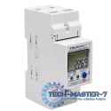 Jednofazowy elektroniczny licznik | miernik zużycia energii na szynę DIN | 230V | LCD | Wi-Fi