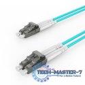 Kabel światłowodowy wielomodowy duplex OM4 50/125, LC/LC, 0.5m