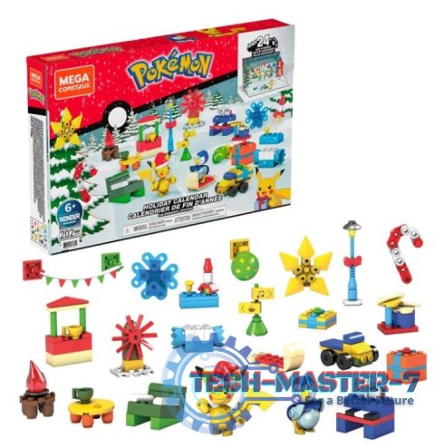 Kalendarz Świąteczny Mega Construx Pokemon
