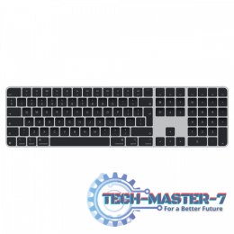 Klawiatura Magic Keyboard z Touch ID i polem numerycznym dla modeli Maca z czipem Apple - angielski (międzynarodowy) - czarne kl
