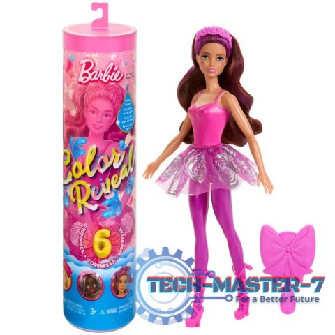 Lalka Barbie Color Reveal seria Baletnice Mix Lalka Barbie Color Reveal seria Baletnice Mix