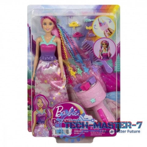 Lalka Barbie Dreamtopia Księżniczka Zakręcone pasemka