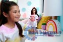 Lalka Barbie Fashionistas brunetka z falowanymi włosami