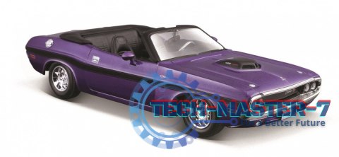 Model Dodge Challenger R/T Covertible 1/24