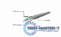 Patch cord kat.6 miedź UTP 7.5m szary