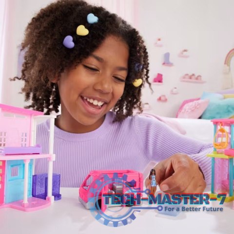 Pojazd Barbie Mini Barbieland, Kamper Pojazd Barbie Mini Barbieland, Kamper