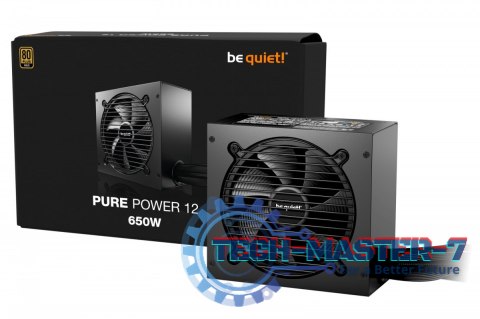 Zasilacz Pure Power 12 650W ATX 3.1 80PLUS GOLD