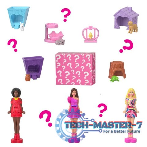 Zestaw Barbie Barbieland Mini Domek i lalka Zestaw Barbie Barbieland Mini Domek i lalka