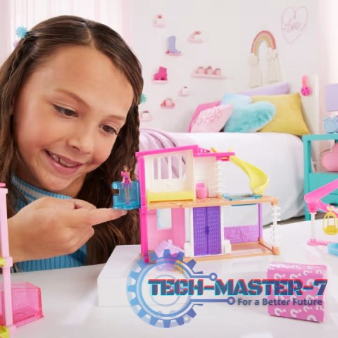 Zestaw Barbie Barbieland Mini Domek i lalka Zestaw Barbie Barbieland Mini Domek i lalka