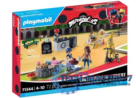 Zestaw figurek Miraculum 71344 Piknik w Paryżu - kalendarz adwentowy