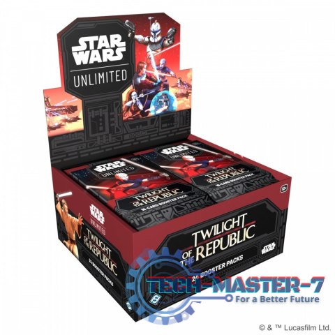 Gra Star Wars: Unlimited - Twilight of the Republic - Booster Box (24) Gra Star Wars: Unlimited - Twilight of the Republic - Booster Box (24)