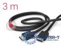 Kabel displayport DP 1.2 ultra HD 4k 3m