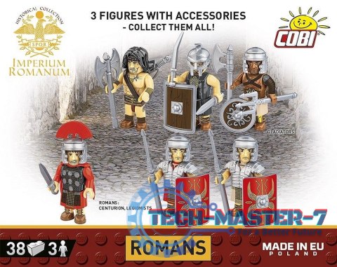Klocki Imperium Romanum - Rzymianie 3 figurki Klocki Imperium Romanum - Rzymianie 3 figurki
