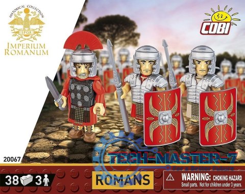 Klocki Imperium Romanum - Rzymianie 3 figurki Klocki Imperium Romanum - Rzymianie 3 figurki