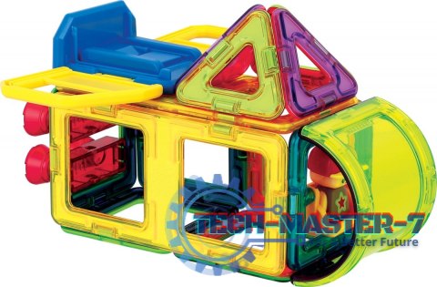 Klocki magnetyczne City Go Set 25 elementów Klocki magnetyczne City Go Set 25 elementów