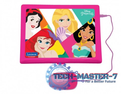 Laptop edukacyjny Disney Księżniczki Dwujęzyczny PL/ ENG 124 aktywności Laptop edukacyjny Disney Księżniczki Dwujęzyczny PL/ ENG 124 aktywności