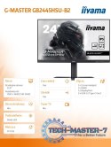 Monitor 23,8 cala GB2445HSU-B2 IPS,FHD,100Hz,1ms,2xUSB,300cd