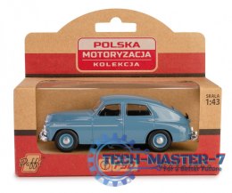 Pojazd PRL Warszawa M20 popielaty