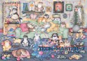 Puzzle 1000 elementów Koty świata