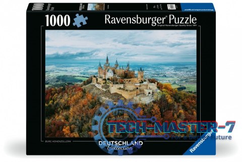Puzzle 1000 elementów Zamek Hohenzollernów Niemcy Puzzle 1000 elementów Zamek Hohenzollernów Niemcy