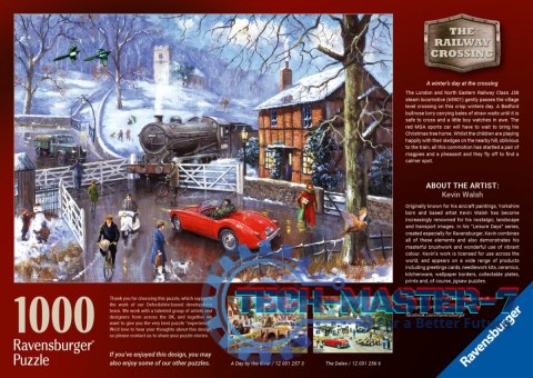 Puzzle 1000 elementów Zimowy dworzec Puzzle 1000 elementów Zimowy dworzec