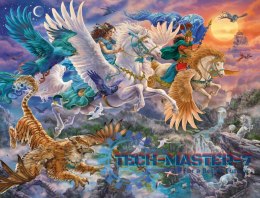 Puzzle 2000 elementów Fantazja Pegaz