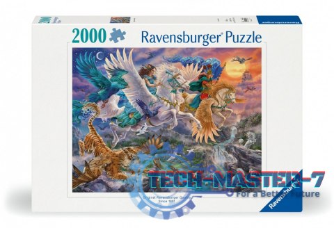 Puzzle 2000 elementów Fantazja Pegaz Puzzle 2000 elementów Fantazja Pegaz